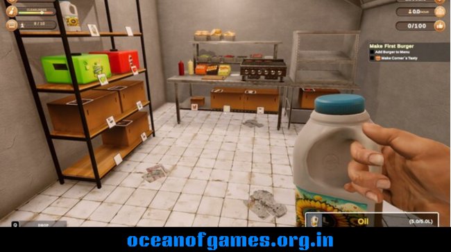 Corner Kitchen Fast Food Simulator Download PC