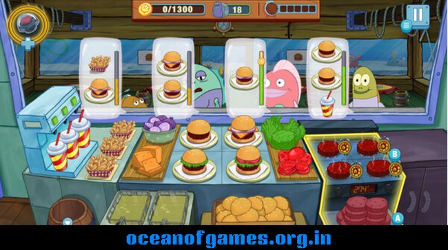 SpongeBob Krusty Cook Off Download PC